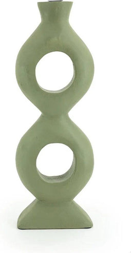 BY-BOO kandelaar Torch large - 18x7x48cm - green