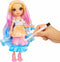 Rainbow High Watercolor & Create Modepop - Bruine ogen - Inclusief 6 uitwasbare waterverfpoeders - Wit