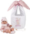 Llorens full body babypop meisje Nica met draagtas en speen 40 cm