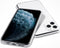 Qubits - Softcase hoes - Geschikt voor iPhone 11 Pro Max - Transparant