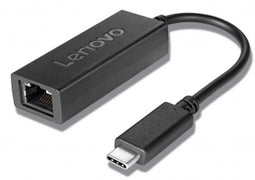 Lenovo USB-C to Ethernet Adapter - Netwerkadapter - Gigabit Ethernet 1000 Mbit/s - ROW