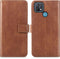 iMoshion Hoesje Geschikt voor Oppo A15 Hoesje Met Pasjeshouder - iMoshion Luxe Bookcase - Bruin