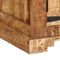 vidaXL - Tv-meubel - 110x35x45 - cm - massief - ruw - mangohout