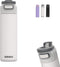 Kambukka Elton geïsoleerde waterfles 600ml - Chalk White 2.0 met 3-in-1 lid en makkelijke reiniging