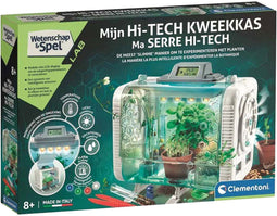 Clementoni Hi-Tech Kweekkas - STEM speelgoed - Experimenteren met Planten - Multikleur