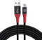 Microconnect MC-ALIGHTNING-SC - Kabel - 1,5 m Lightning naar USB A - Rood Zwart