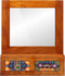 vidaXL - Wandkast - 40x20x50 - cm - Massief - Acaciahout