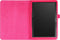 Lunso - Geschikt voor Lenovo Tab M10 Gen 1 - Stand flip Bookcase hoes - Roze