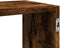 vidaXL - Wandschap - 100x25x50 - cm - bewerkt - hout - gerookt - eikenkleurig