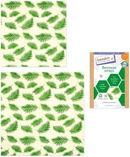 Bijenwasdoeken Set - Medium en Large - Palm Leaves