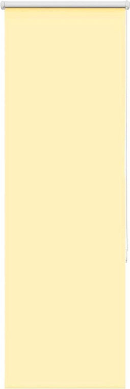 vidaXL - Rolgordijn - 40x175 - cm - stof - verduisterend - geel - Stofbreedte - 35,7cm