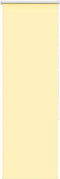 vidaXL - Rolgordijn - 40x175 - cm - stof - verduisterend - geel - Stofbreedte - 35,7cm