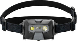 Ledlenser HF6R CORE - hoofdlamp - oplaadbaar - 800 lumen - IP68 - batterij vooraan - digitale focus