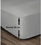 LOVELY HOME Hoeslaken 100% katoen 140x190cm - Muts 35cm - Lichtgrijs