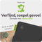 Gecko Covers - Tablet Hoes - Cactusleer met Slaap/Wake functie - Zwart