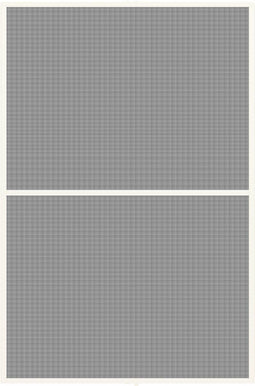Livn inzethor Basic - Inzethor draaikiepraam - Zonder schroeven te monteren - Wit 100x150cm