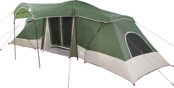 vidaXL - Familietent - met - Ramen - Dome - Groen - 6-Persoons - Waterdicht