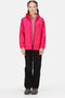 Regatta - Kids Pack It III Opvouwbaar Kinder Regenjack - Donker Roze - Maat 128