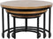 Boltze Tafel Lapjo 3 dlg. Set 3 Salontafel H 30-50 cm B 25-35 cm Mango Mangifera indica