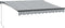 vidaXL - Luifel - handmatig - uittrekbaar - en - LED - 300x250 - cm - antraciet - en - wit