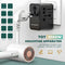 Remodius® Wereldstekker - Universele Reisadapter - 220+ landen - 2x USB-C & 2x USB-A - Type D plug slider - Snellader