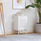 vidaXL - Kastdeur - louvre - design - 39,5x29,5 - cm - wit