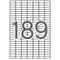 Klevende etiketten Apli 10198 Transparant