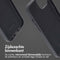 Accezz MagSafe Leather Backcover - iPhone 14 - Echt leer met verhoogde randen - Zwart