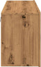 vidaXL - Tv-meubel - wandgemonteerd - 100x30x41 - cm - artisanaal - eikenkleurig