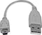 Startech.com USB2HABM6IN - Mini USB 2.0 Kabel A naar Mini B - 15 cm - Grijs