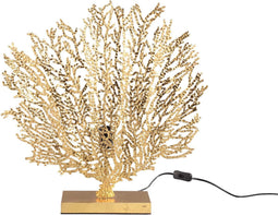 PTMD Laxir Tafellamp Struik - 58 x 13 x 58 cm - Ijzer - Goud