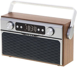 Camry CR 1183 - Radio - Bluetooth 5.0 FM USB SD - Aluminium Zwart