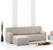 Hoes voor chaise longue met korte armleuning links Eysa ROC Wit 120 x 120 x 360 cm