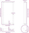 vidaXL - Salontafelpoten - 2 - st - U-vormig - 40x(90-91) - cm - staal - zwart
