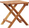 vidaXL - Ligbed - met - tafel - poly - rattan - en - massief - acaciahout