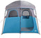 vidaXL - Douchetent - 2-persoons - waterdicht - blauw