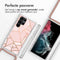 iMoshion Hoesje Geschikt voor Samsung Galaxy S22 Ultra Hoesje Met Koord - iMoshion Design Hoesje met Koord - Roze / Pink Graphic