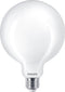 Philips LED lamp - Globe E27 - Warmwit licht 2700K - 8.5W - Mat glas