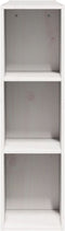 vidaXL - Hoofdbord - met - opbergruimte - 120 - cm - massief - grenenhout - wit