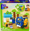 MEGA Bloks Green Town Charge & Go Bus - 35 grote bouwstenen
