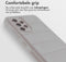 imoshion Hoesje - Geschikt voor Samsung Galaxy A32 (4G) - EasyGrip Backcover - Grijs