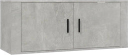 vidaXL - Tv-wandmeubel - 100x34,5x40 - cm - betongrijs