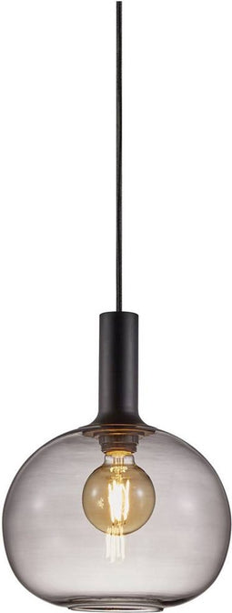 Nordlux Alton 25-hanglamp-E27-smoke glas/zwart
