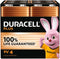 Duracell 142268 - 9V Alkaline Batterij - Lange levensduur - 100% recyclebaar