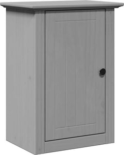 vidaXL - Badkamerwandkast - BODO - 44x30x60 - cm - grijs