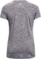 Women’s Short Sleeve T-Shirt Under Armour Tech Twist Grey