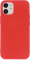 Mobiparts iPhone 12 Mini - Silicone Cover - Soft-touch - Rood