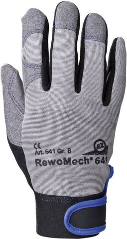 KCL RewoMech 641 641-8 Werkhandschoen Polyamide Maat (handschoen): 8, M EN 388 Cat II 1 paar