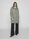 Vila Viadaya - Jas - Halflang met rits en hoge kraag - Laurel Wreath Dames Maat 34