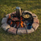 Travelhawk Camping Grill - Opvouwbaar - Koken Boven Open Vuur - Zwart